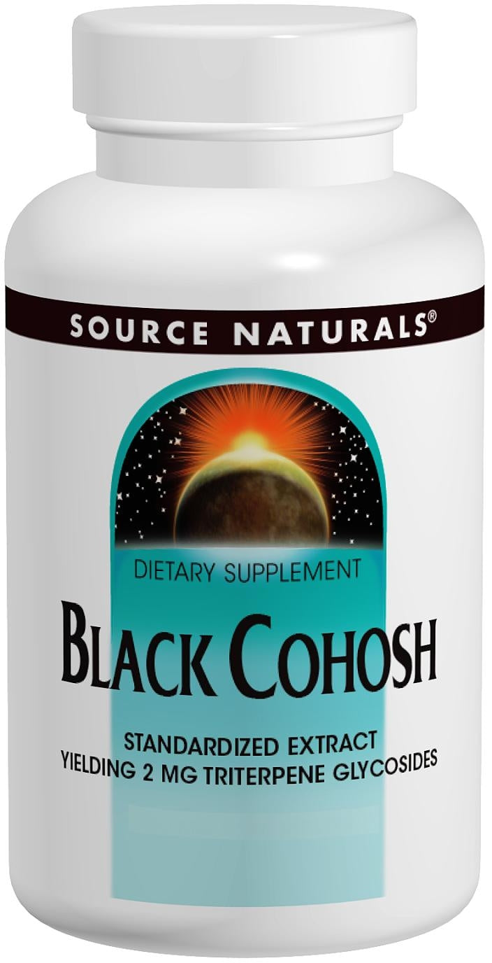 Black Cohosh Standardized Extract 80 mg 120 Tablets