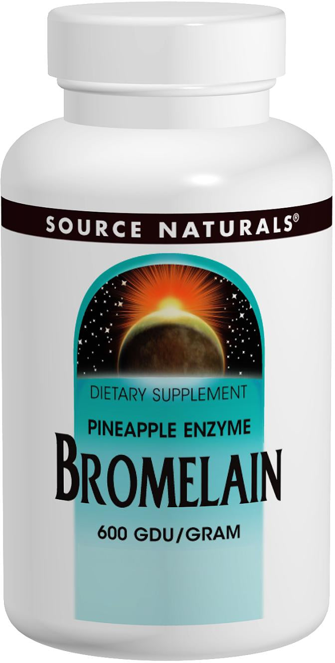 Bromelain 600 GDU 500 mg 120 Tablets