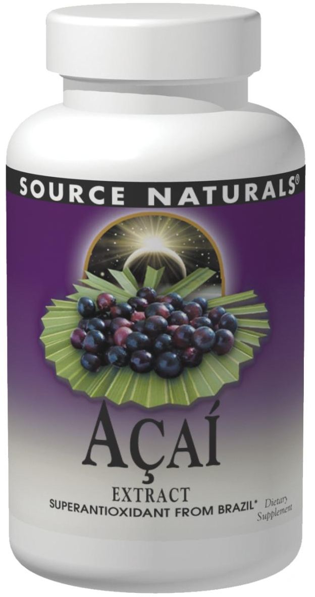 Acai Extract 500 mg 120 Vegetarian Capsules