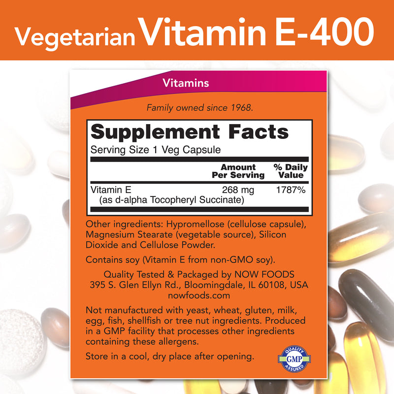 Dry E-400 100 Veg Capsules