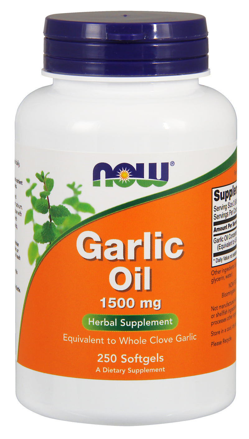 Garlic Oil 1500 mg 250 Softgels